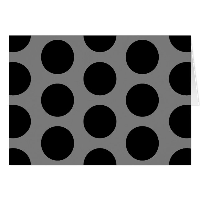 Grey with Black Dots (Front Horizontal)