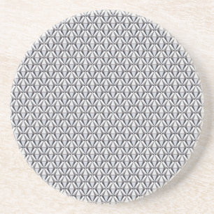 Grey with Pink Coaster
