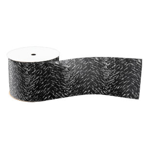 Grey Wolf 3" Wide Grosgrain Ribbon, 2 Yard Spool Ribbon