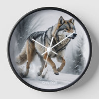Grey Wolf Animal Art