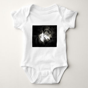 Grey Wolf Baby Bodysuit