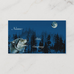 Grey Wolf Business Card