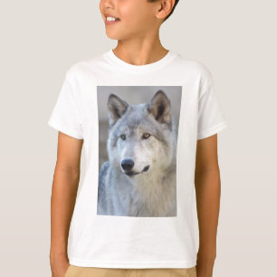 Grey Wolf Closeup T-Shirt