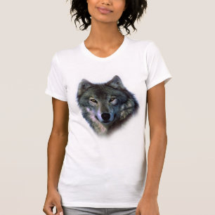 Grey Wolf Eyes T-Shirt