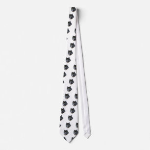 Grey Wolf Eyes Tie