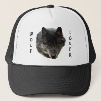 Grey Wolf Head Wildlife-lover's Hat