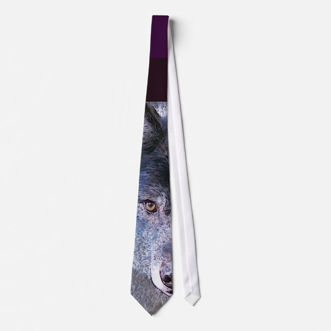 GREY WOLF II Collection Tie (Front)
