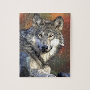 Grey Wolf Jigsaw Puzzle