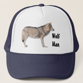 Grey Wolf Standing Wildlife-lover's Hat
