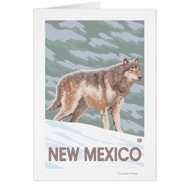Grey Wolf StandingNew Mexico (Front)