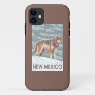 Grey Wolf StandingNew Mexico iPhone 11 Case