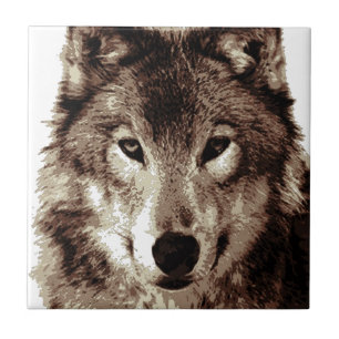 Grey Wolf Tile