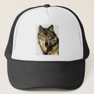 Grey Wolf Trucker Hat