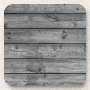 grey wood boards coaster set