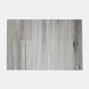 Grey Wood Floor Planks Doormat