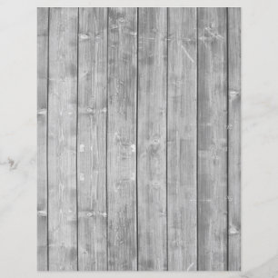 Grey wood texture natural scrapbook paper