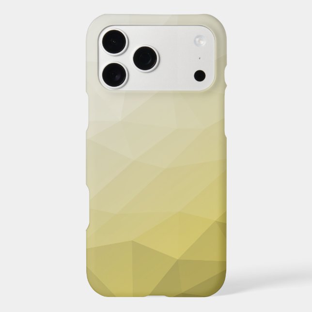 Grey Yellow ombre Mesh cool elegant Pattern (Back)