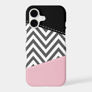 Grey Zigzag, Grey Chevron, Zigzag Pattern, Pink