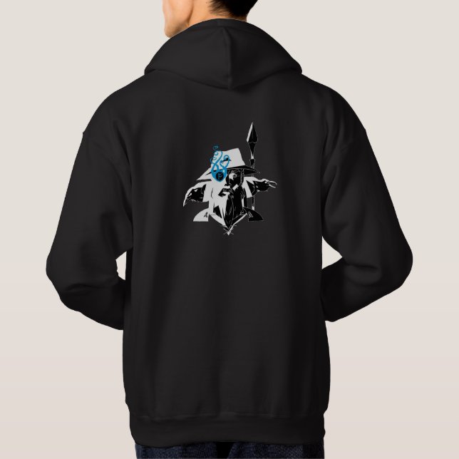 GreyBeards Black Hoodie (Back)