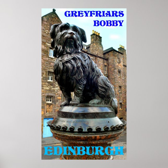 greyfriars bobby edinburgh poster (Front)
