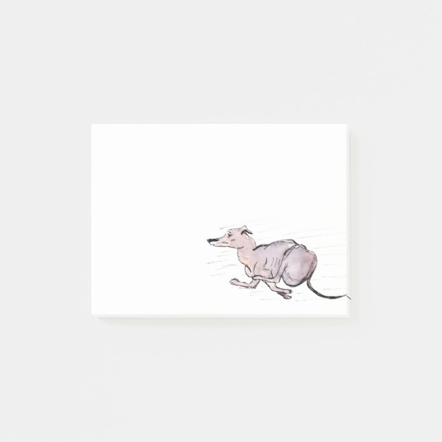 Greyhound (a226) post-it® notes (Front)