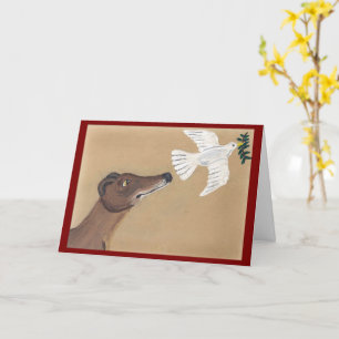 Greyhound and Dove Card