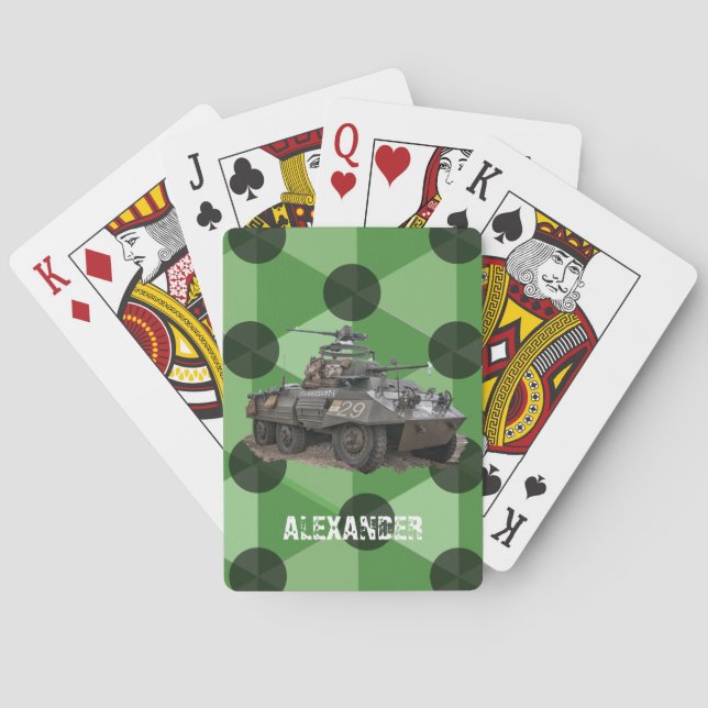 Greyhound APC Playing Cards (Back)