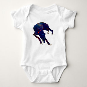 Greyhound Art Baby Bodysuit
