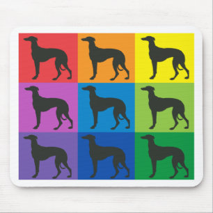Greyhound Art Mousepad