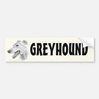 Greyhound Bumper Sticker