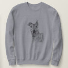 Greyhound Closeup Drawing