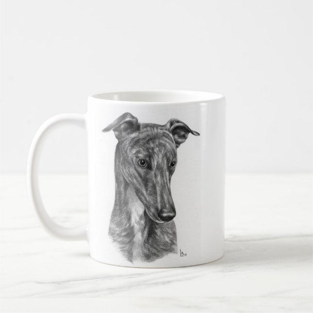 Greyhound Coffee Mug (Left)