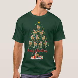 Greyhound Dog Lover Matching Santa Greyhound Chris T-Shirt