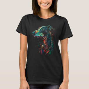 Greyhound Dog Owner English Greyhounds Dogs Graffi T-Shirt