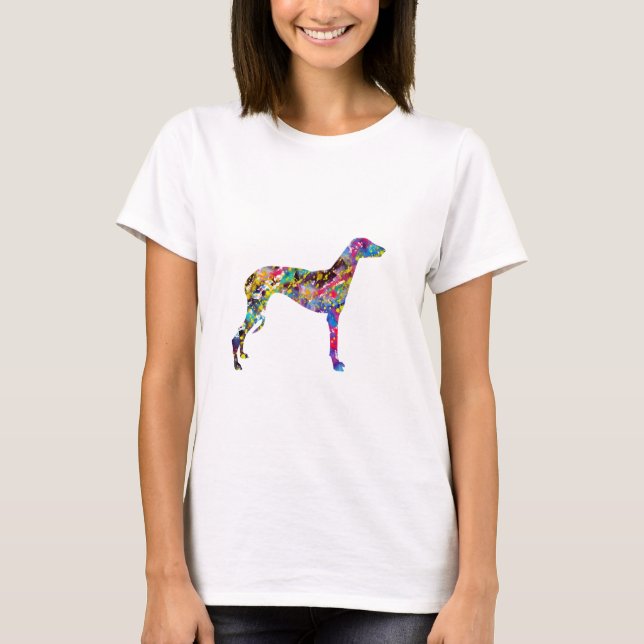 Greyhound Dog T-Shirt (Front)