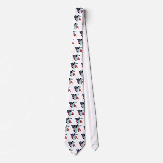 Greyhound Flag Tie (Front)