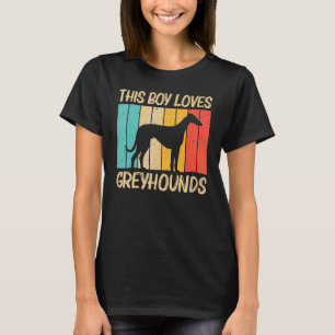 Greyhound For Boys Kids Italian Greyhound Rescue D T-Shirt