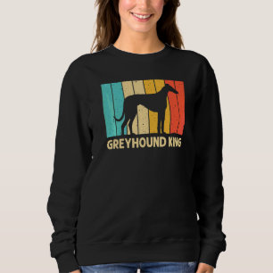 Greyhound For Men Dad Italian Greyhound Rescue Dog Sweatshirt