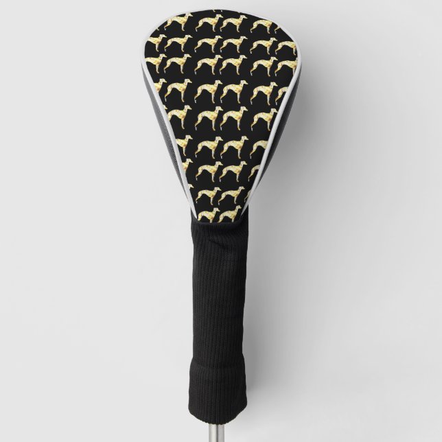 Greyhound   golf head cover (Front)