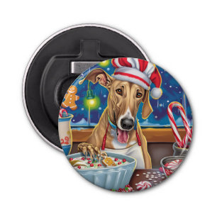 Greyhound Holiday Baking: Festive Christmas Bottle Opener