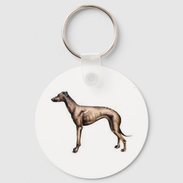 Greyhound Key Ring (Front)