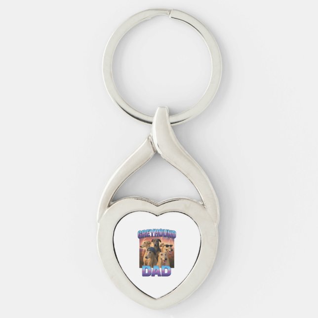Greyhound Key Ring (Front)