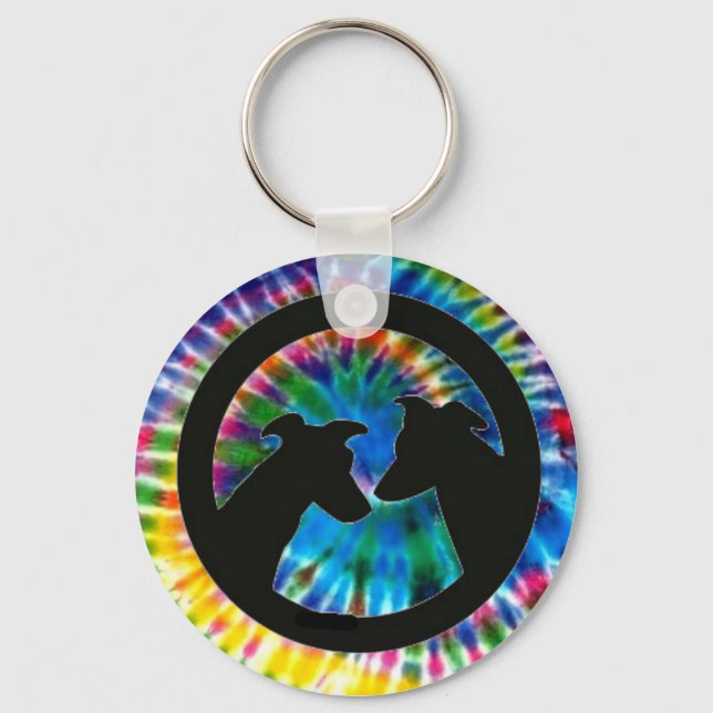 Greyhound Key Ring (Front)