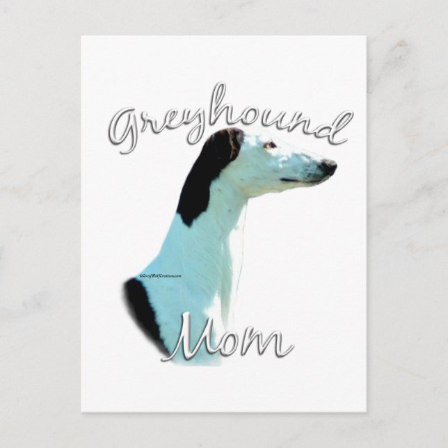 Greyhound Mum 2 Postcard (Front)