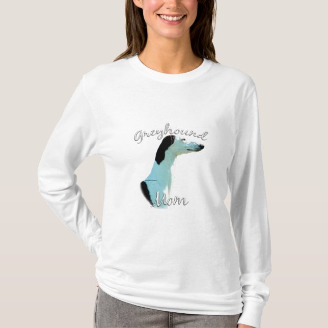 Greyhound Mum 2 T-Shirt (Front)