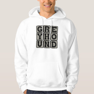 Greyhound, Racing Dog Hoodie