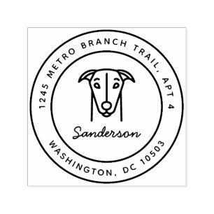 Greyhound Return Address Stamp Self-Inking
