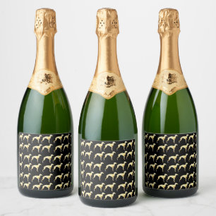 Greyhound sparkling wine label