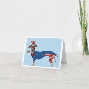 Greyhound Uncle Sam Invitation