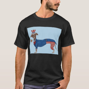 Greyhound Uncle Sam T-Shirt